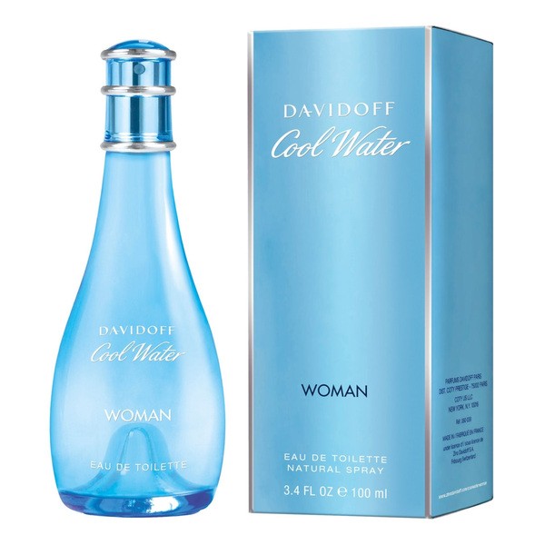 Davidoff, Cool Water Woman, woda toaletowa, 100 ml