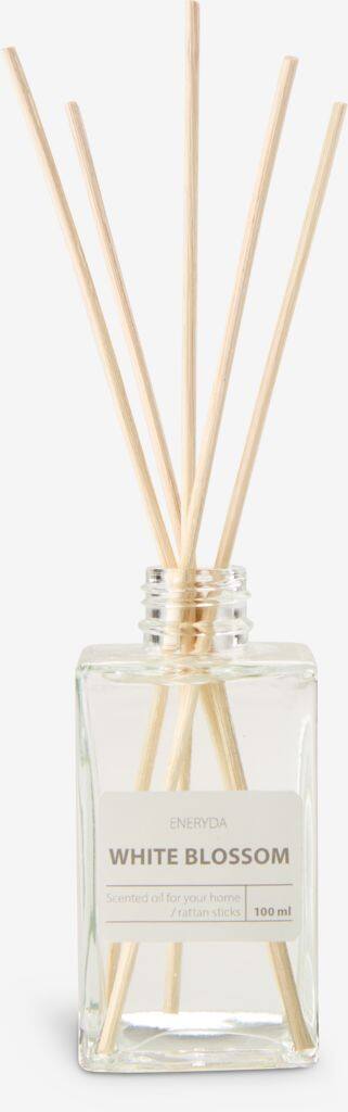 ENERYDA Duftolie med pinde ENERYDA Hvid Blomst 100ml