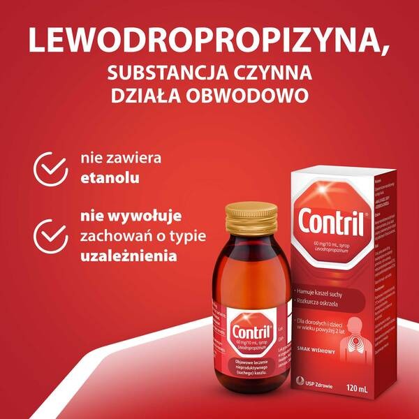 Contril, 60 mg/10 ml, syrop, 120 ml
