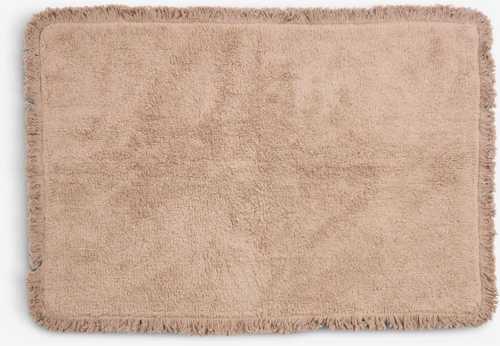 KARLSVIK guld badeværelsesmåtte KARLSVIK 60x90cm mørkt sand