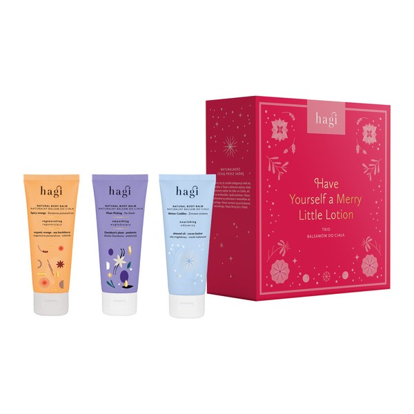 Hagi, zestaw Have Yourself a Merry Little Lotion