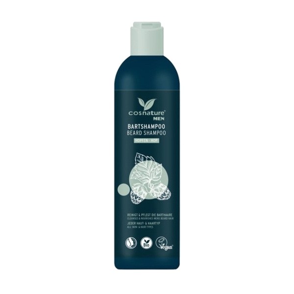 Cosnature Men, naturalny szampon do brody z wyciągiem z szyszek chmielu, 250 ml