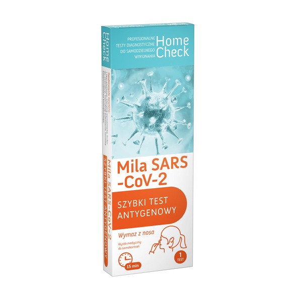 Mila SARS-CoV-2, szybki test antygenowy, wymaz z nosa, 1 szt.