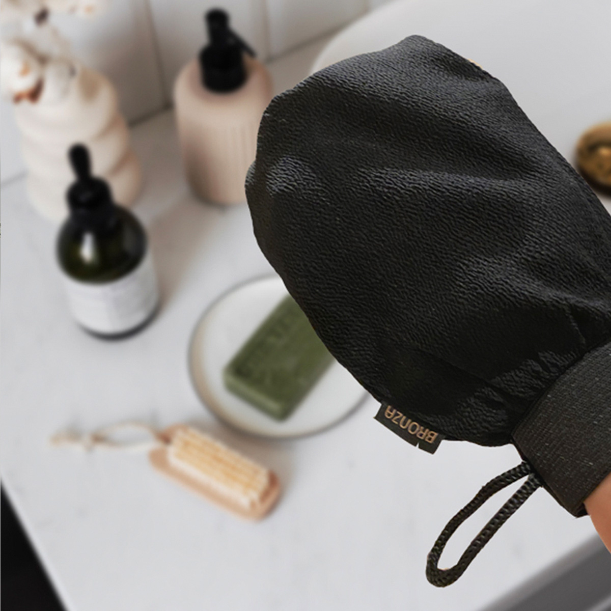 Bronza Exfoliating Mitt