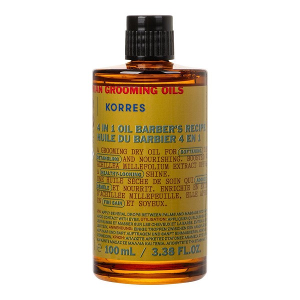 Korres Achillea Men, olejek do brody, 100 ml
