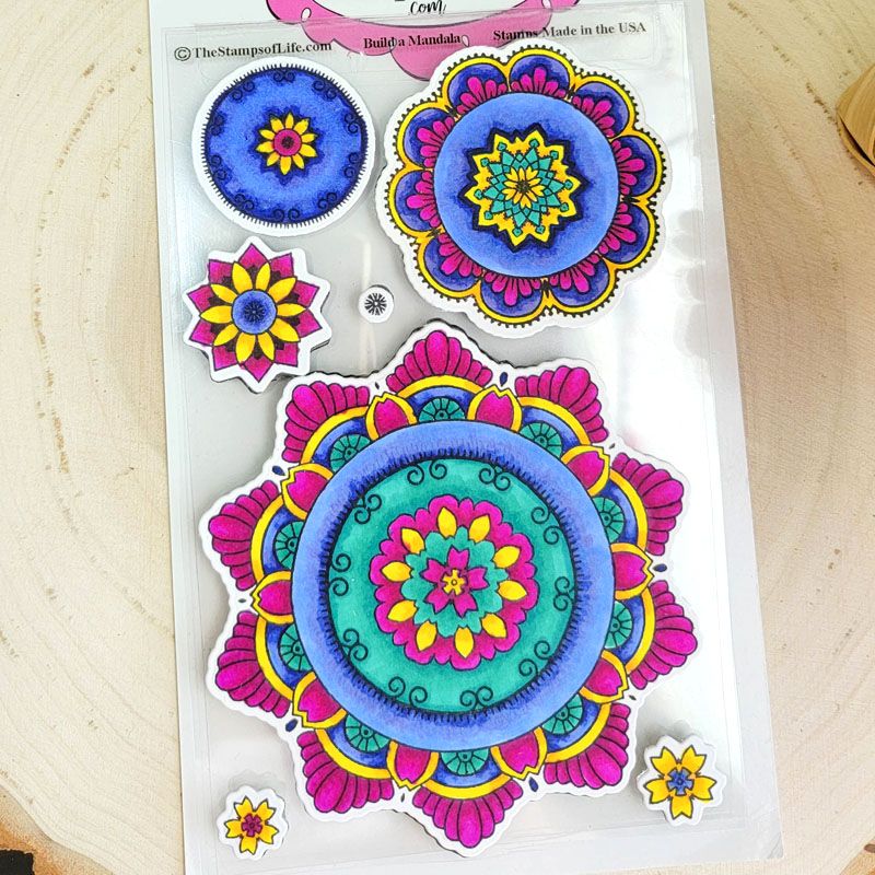 Build a Mandala Clear Stamp Set