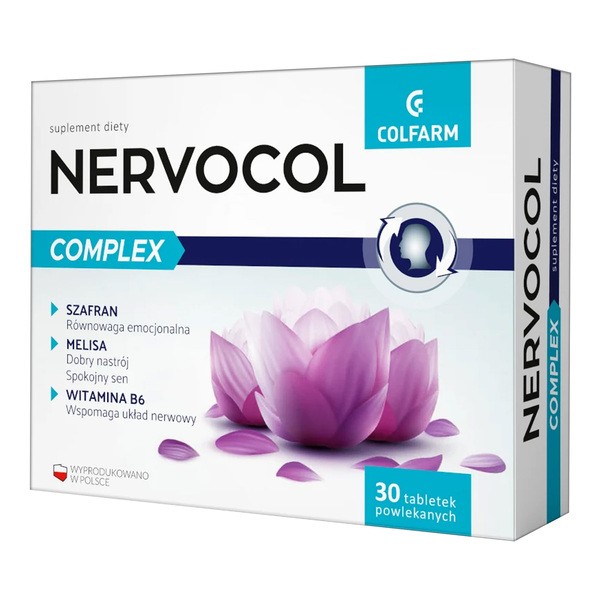 Colfarm Nervocol Complex, tabletki, 30 szt.