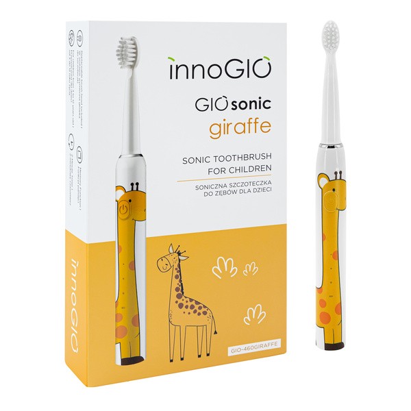 InnoGio, Soniczna szczoteczka do zębów Giosonic Giraffe GIO-460, 1 szt.