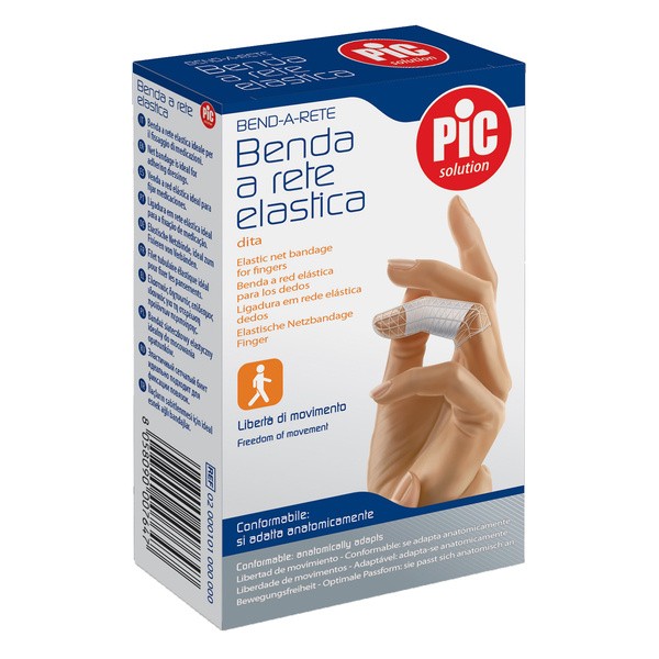 PiC Bend-A-Rete, elastyczna siatka opatrunkowa na palec, 1 szt.
