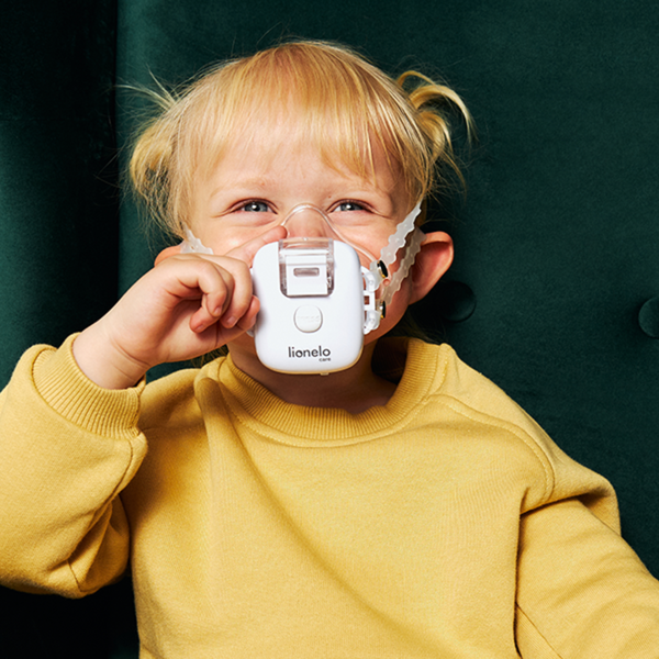 Lionelo Nebi Air Mask White, nebulizator, biały, 1 szt.