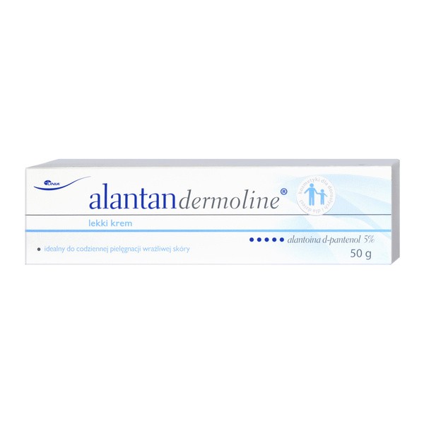 Alantandermoline, lekki krem z 5% d-pantenolu, 50 g