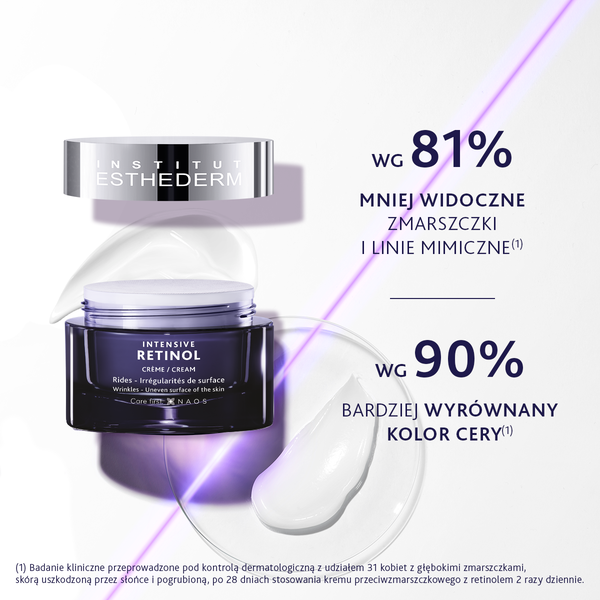Esthederm Intensive Retinol, rozświetlający krem przeciwzmarszczkowy, 50 ml