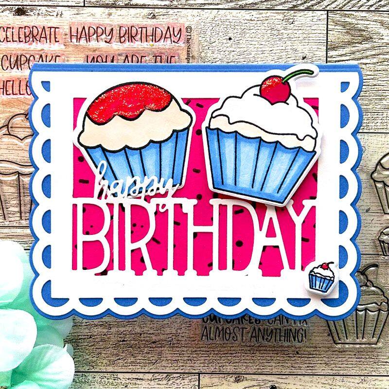 Cupcake Delight Clear Stamp Set