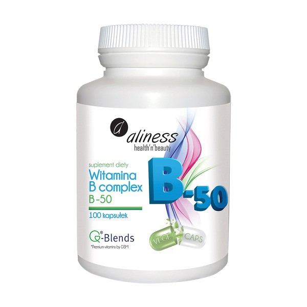Aliness Witamina B complex B-50, kapsułki, 100 szt.