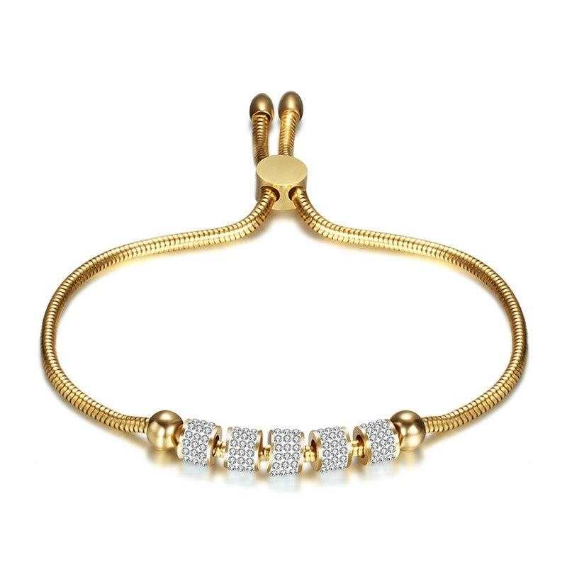 2021 nowych moda zloto srebro kolor ze stali nierdzewnej bransoletki ze stali bransoletki typu bangle dla kobiety Pulseira luksusowe recznie robiona bizuteria