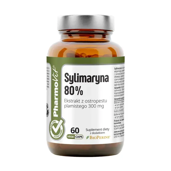 Pharmovit Sylimaryna 80%, kapsułki, 60 szt.