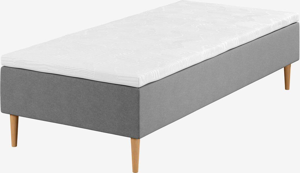 DINGLA PB75 plus Rammemadras 90x200 DINGLA PB75 grå-23 DREAMZONE