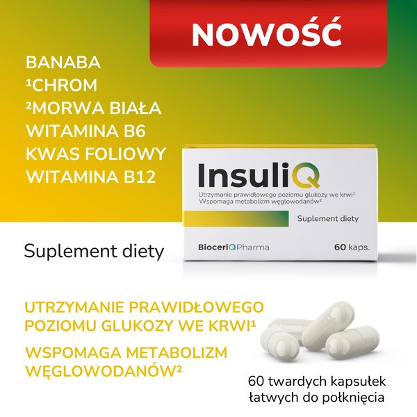 InsuliQ, kapsułki, 60 szt.