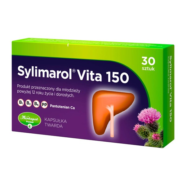 Sylimarol Vita 150, kapsułki, 30 szt.