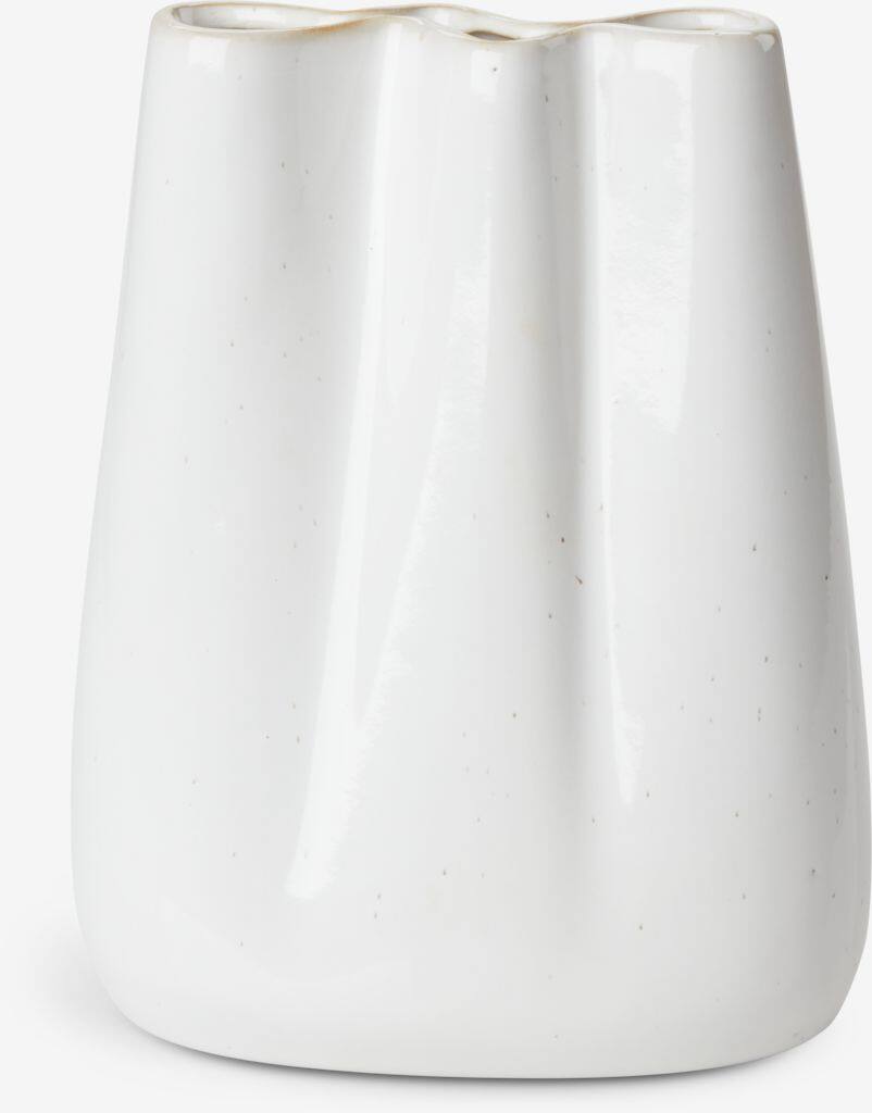 CARLO CARLO vase B13xL8xH17cm grå