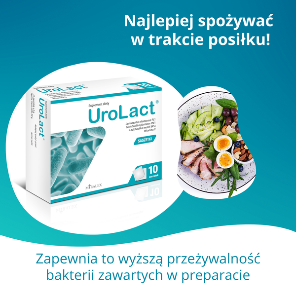 UroLact, proszek w saszetkach, 10 szt.