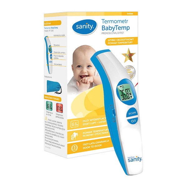 BabyTemp Sanity, termometr cyfrowy model AP 3116, 1 szt.