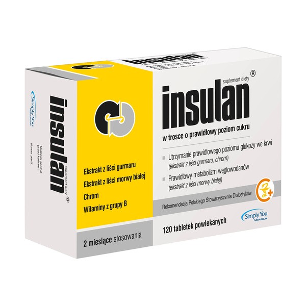 Simply You Insulan, tabletki, 120 szt.