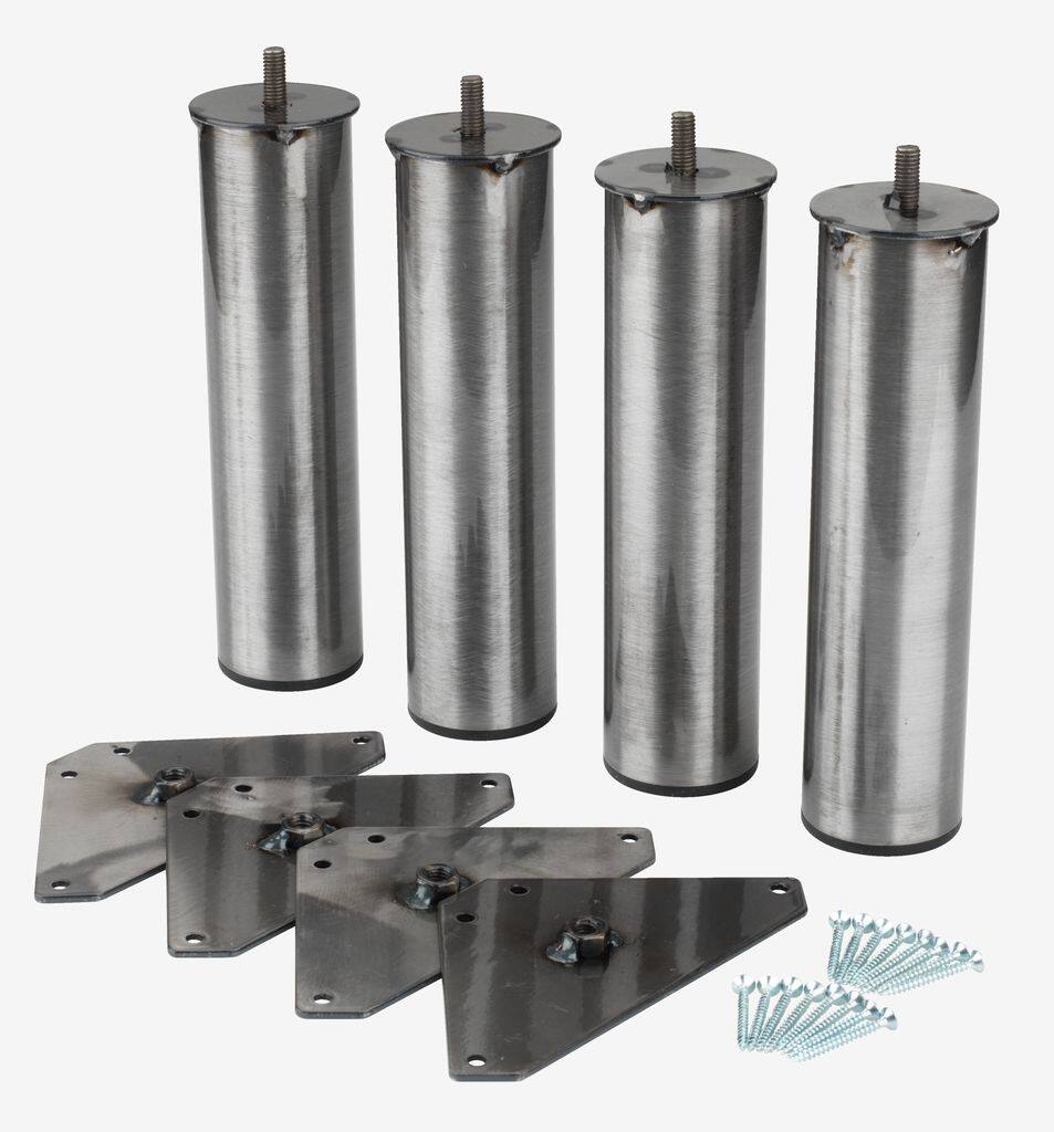 PYTTELVA Sengeben Ø5xB20cm PYTTELVA stål 4 stk/pk