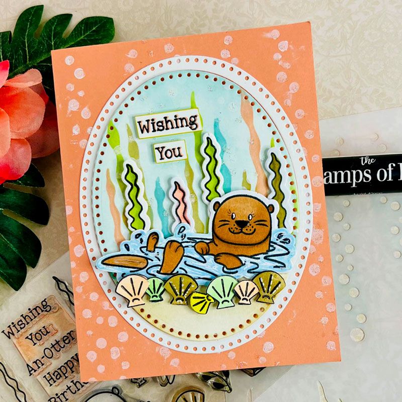 Otter Clear Stamps Set of 12