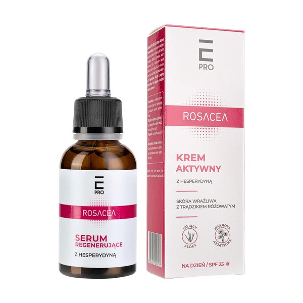 Zestaw Enilome Pro Rosacea krem na dzień + serum