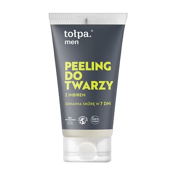 Tołpa Men, peeling do twarzy z imbirem, 150 ml