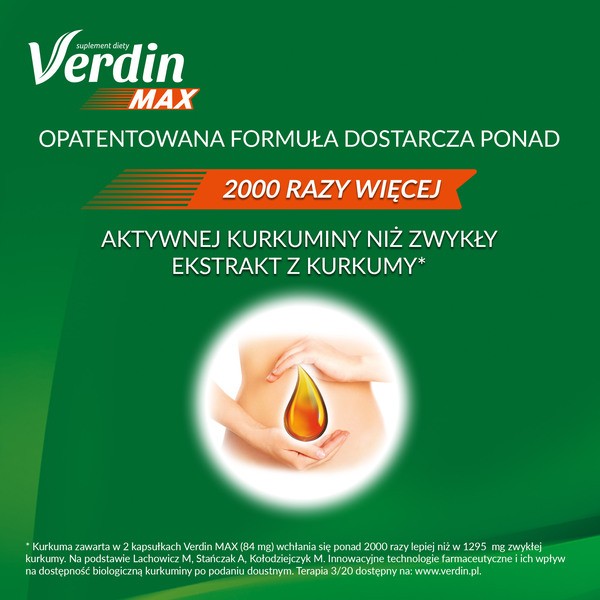 Verdin Max, kapsułki miękkie, 15 szt.