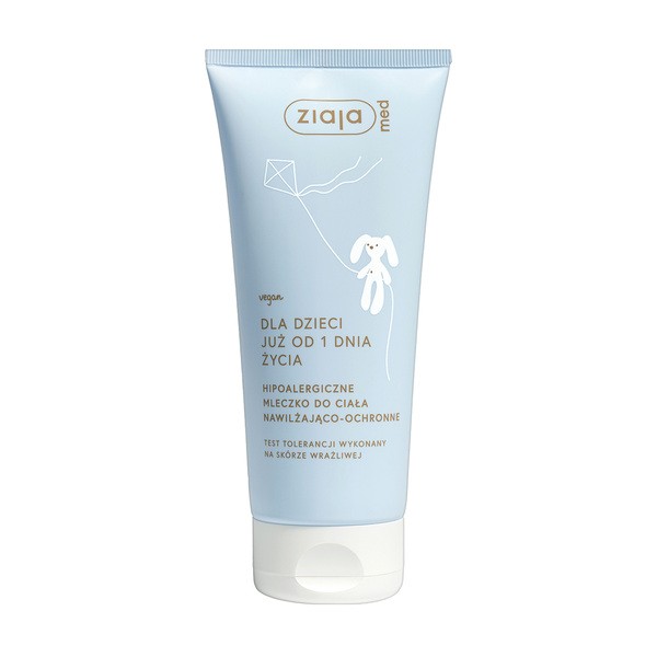 Ziaja Med, hipoalergiczne mleczko do ciała nawilżająco-ochronne, 200 ml