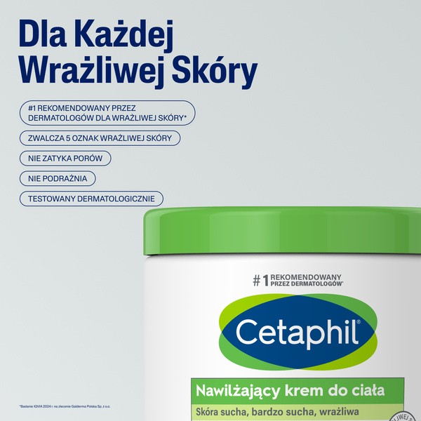 Cetaphil, nawilżający krem do ciała, 453 g