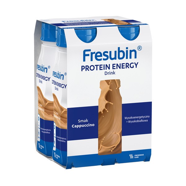 Fresubin Protein Energy Drink, płyn o smaku cappuccino, 4 x 200 ml