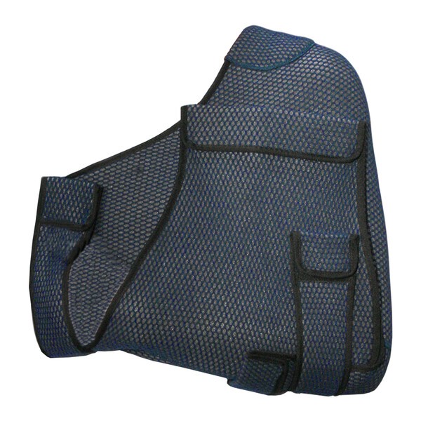 Qmed, kamizelka ortopedyczna, granatowa, rozmiar R5, 1 szt.