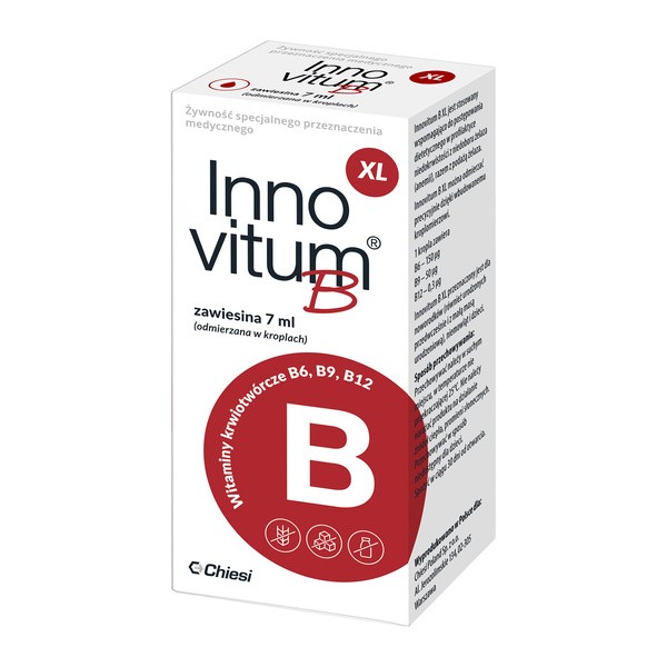 Innovitum B XL, zawiesina doustna, płyn, 7 ml