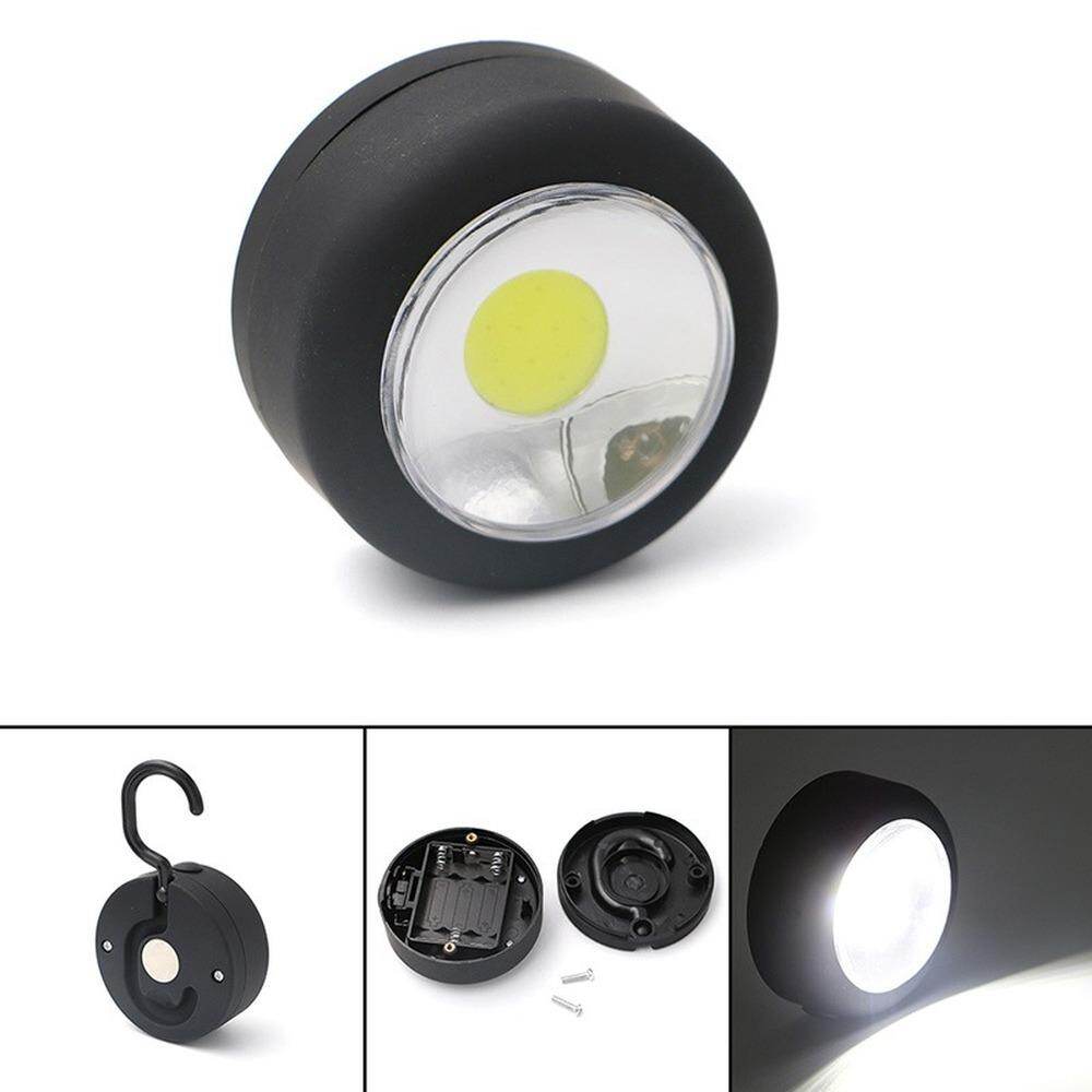 Lanterna LED portátil de bolso, prática, mini, para pendurar em barracas, à prova d'água, com ímã, funciona com 3 pilhas AAA e possui 1 modo de iluminação.