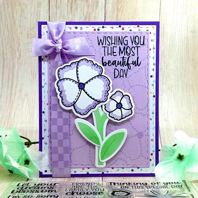 patterns4posies Clear Stamp Set