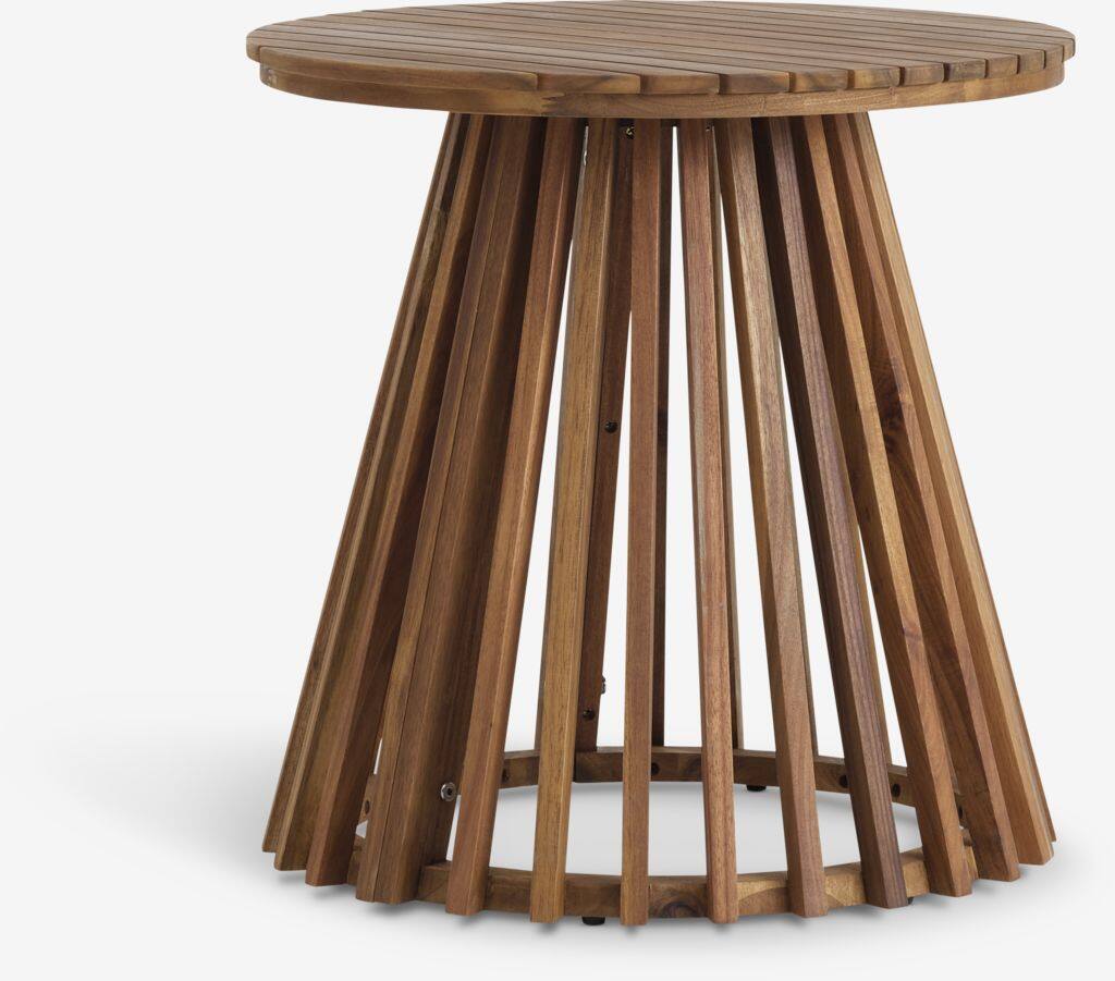 KRAGEVIG sidebord KRAGEVIG Ø50xH50 hårdttræ