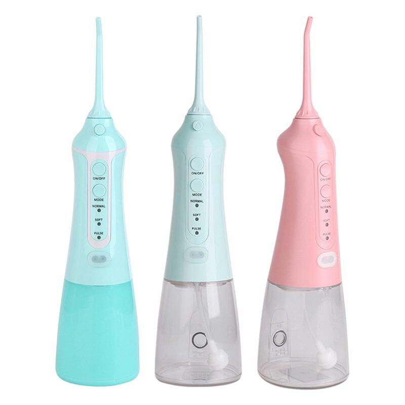 Oral Irrigator Portable Oral Care Replaceable Water Flosser Cordless for Braces Care Bridges Care