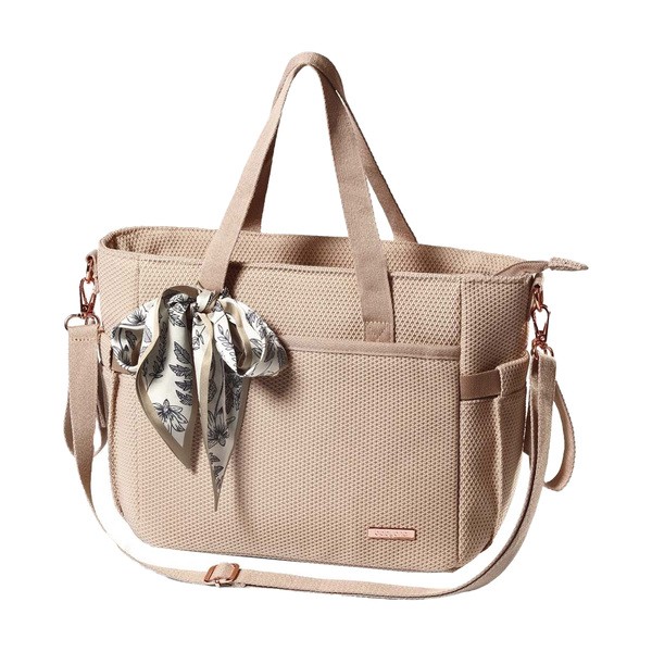 BabyOno, torba dla mamy/do wózka Carmen, beżowa, 1 szt.