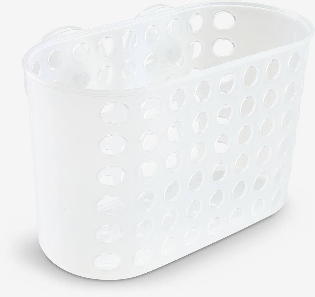 STOCKA brusekurv B10xH12cm med sugekopper