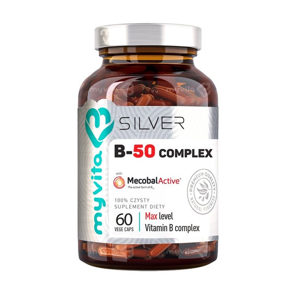 MyVita Silver B-50 Complex, kapsułki, 60 szt.