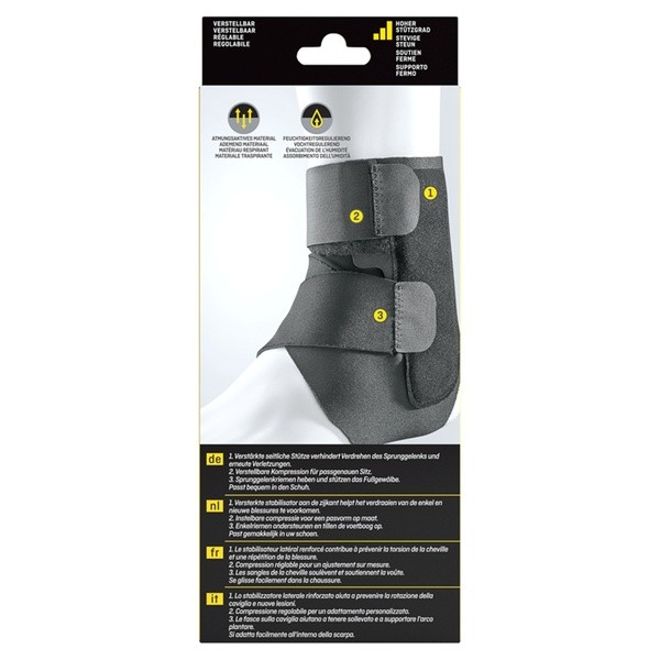 Futuro Sport, stabilizator stawu skokowego, czarny, regulowany, 1 szt.