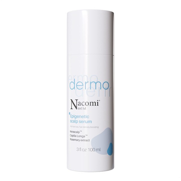 Zestaw Nacomi Next LVL Dermo, serum do skóry głowy, 100 ml + peeling oczyszczający do skóry głowy, 135 ml