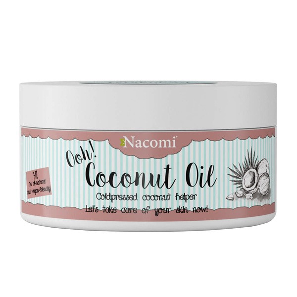 Nacomi, olej kokosowy, nierafinowany, 100 ml