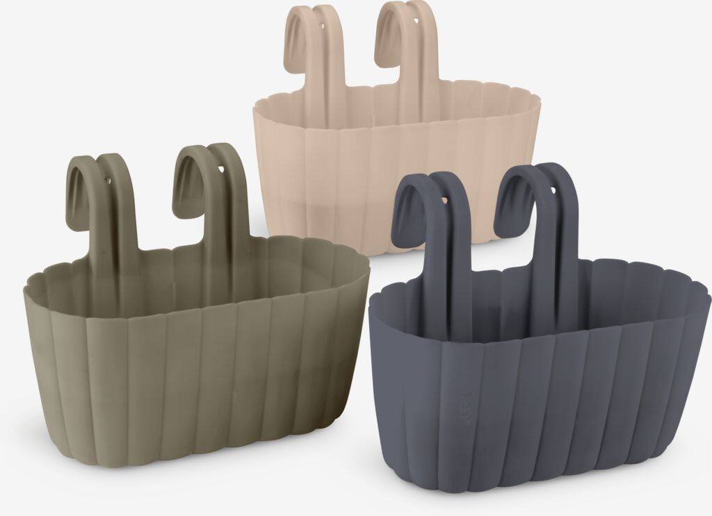 BUKSEBIE Balkonboks BUKSEBIE B25xD32xH25, forskellige farver