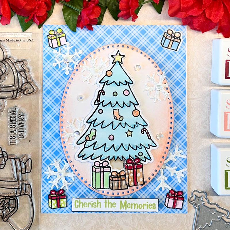 happysanta2stamp Clear Stamp Set