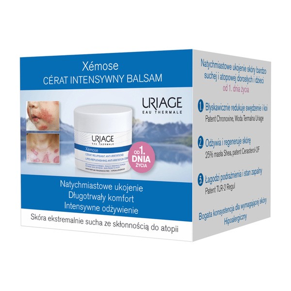 Uriage Xemose Cerat, intensywny balsam do skóry bardzo suchej, 200 ml